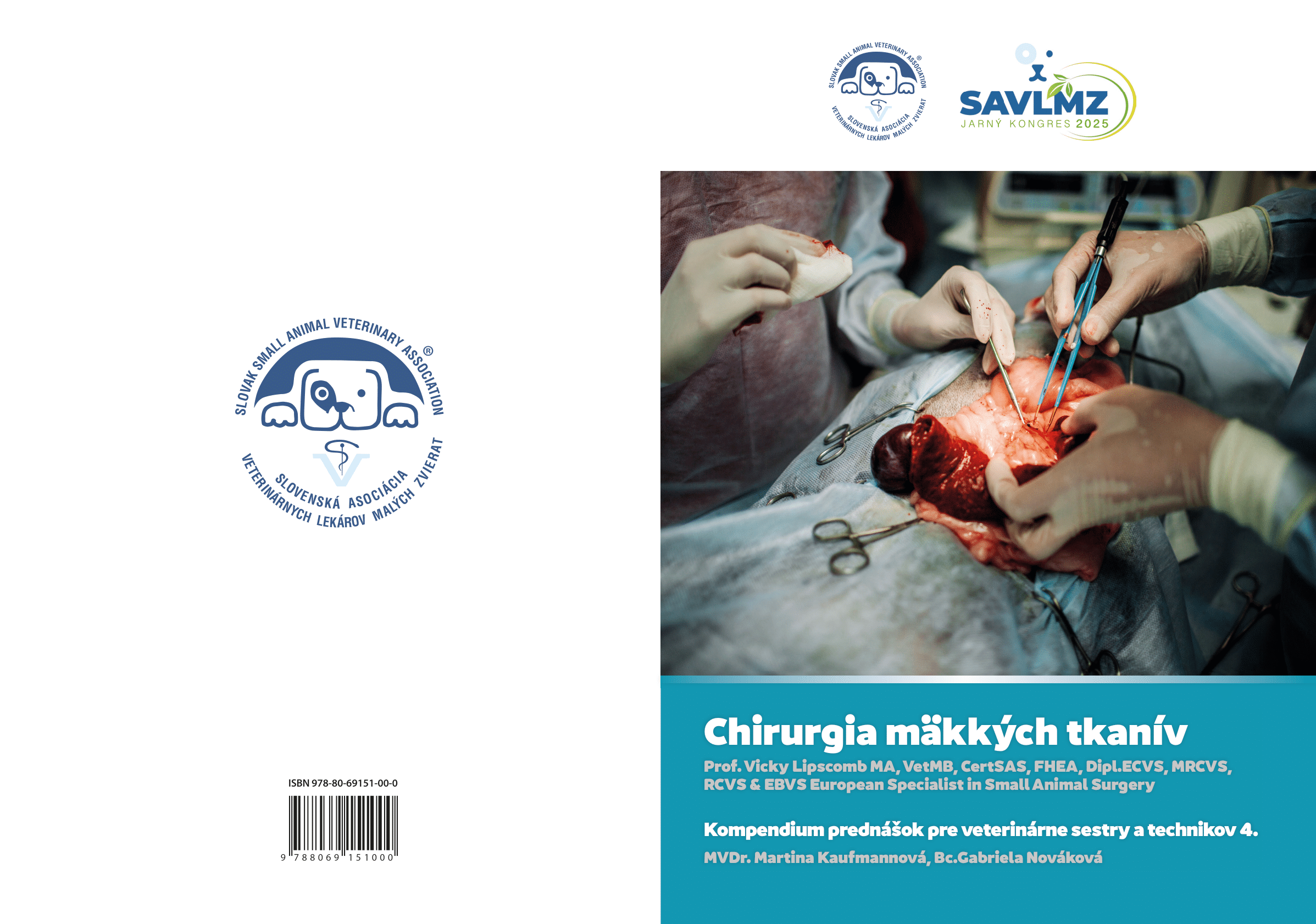 Chirurgia makkych tkaniv predna strana plus ISBN